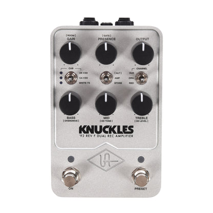 Universal Audio Knuckles '92 Rev F Dual Rec Amplifier Pedal