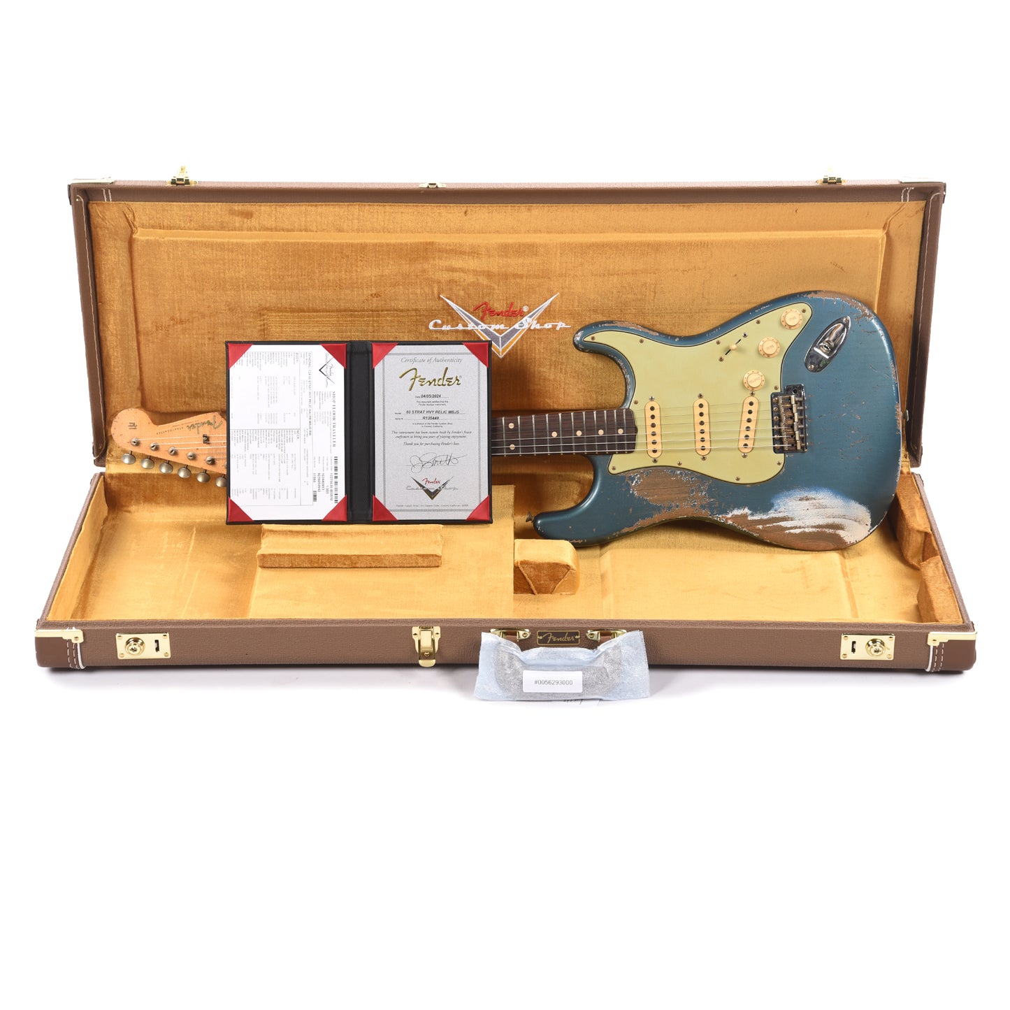 Fender Custom Shop 1960 Stratocaster Heavy Relic Heavy Aged Lake Placid Blue Master Built by Jason Smith