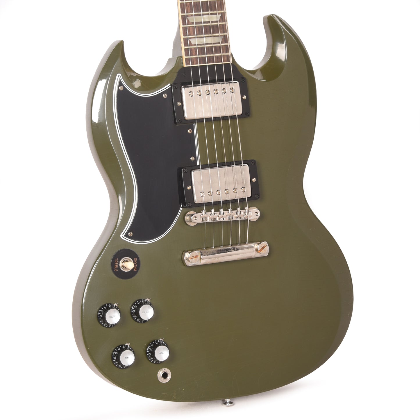 Gibson Custom Shop 1961 SG Les Paul Standard "CME Spec" LEFTY Antique Olive Drab Ultra Light Aged