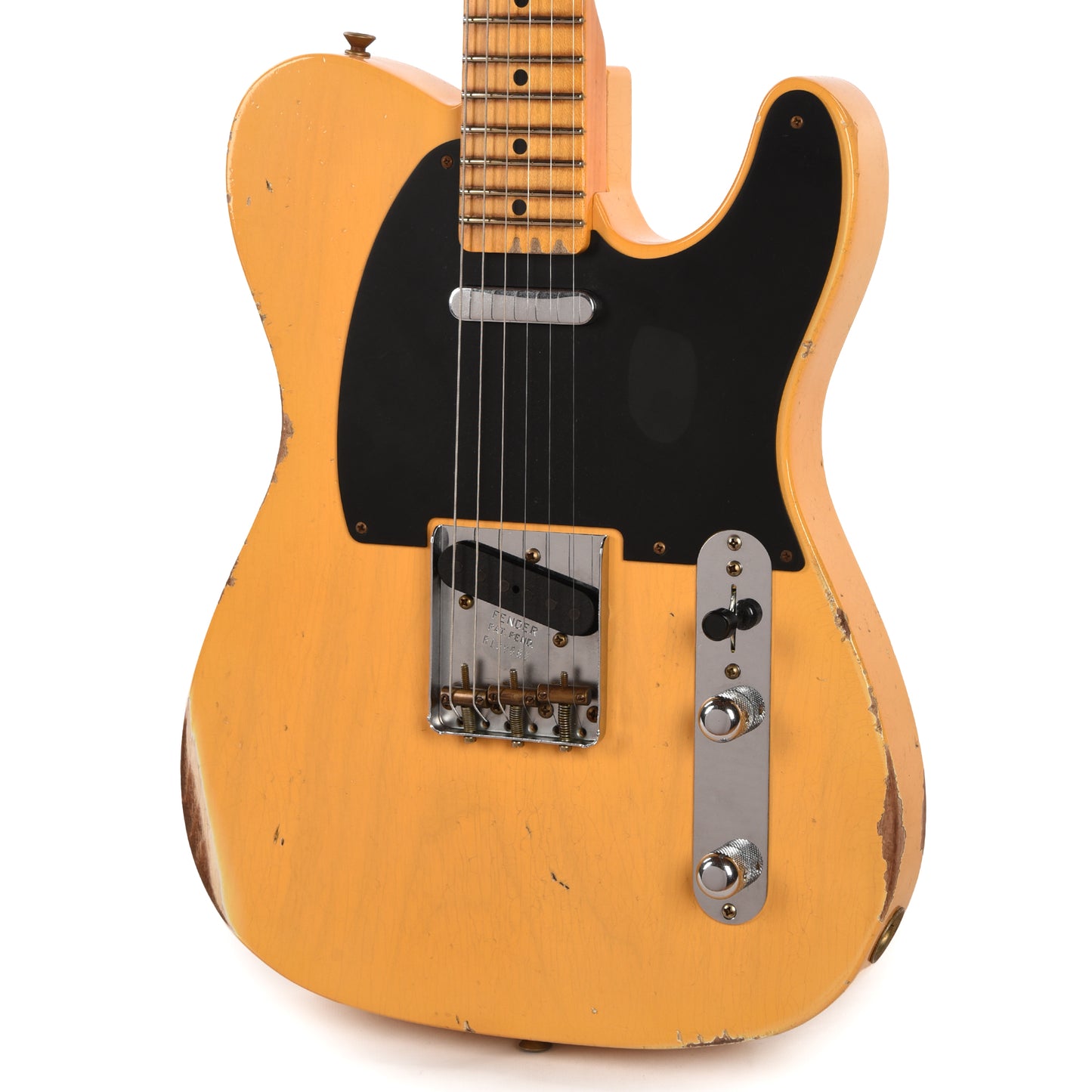 Fender Custom Shop 1954 Telecaster Relic Aged Nocaster Blonde