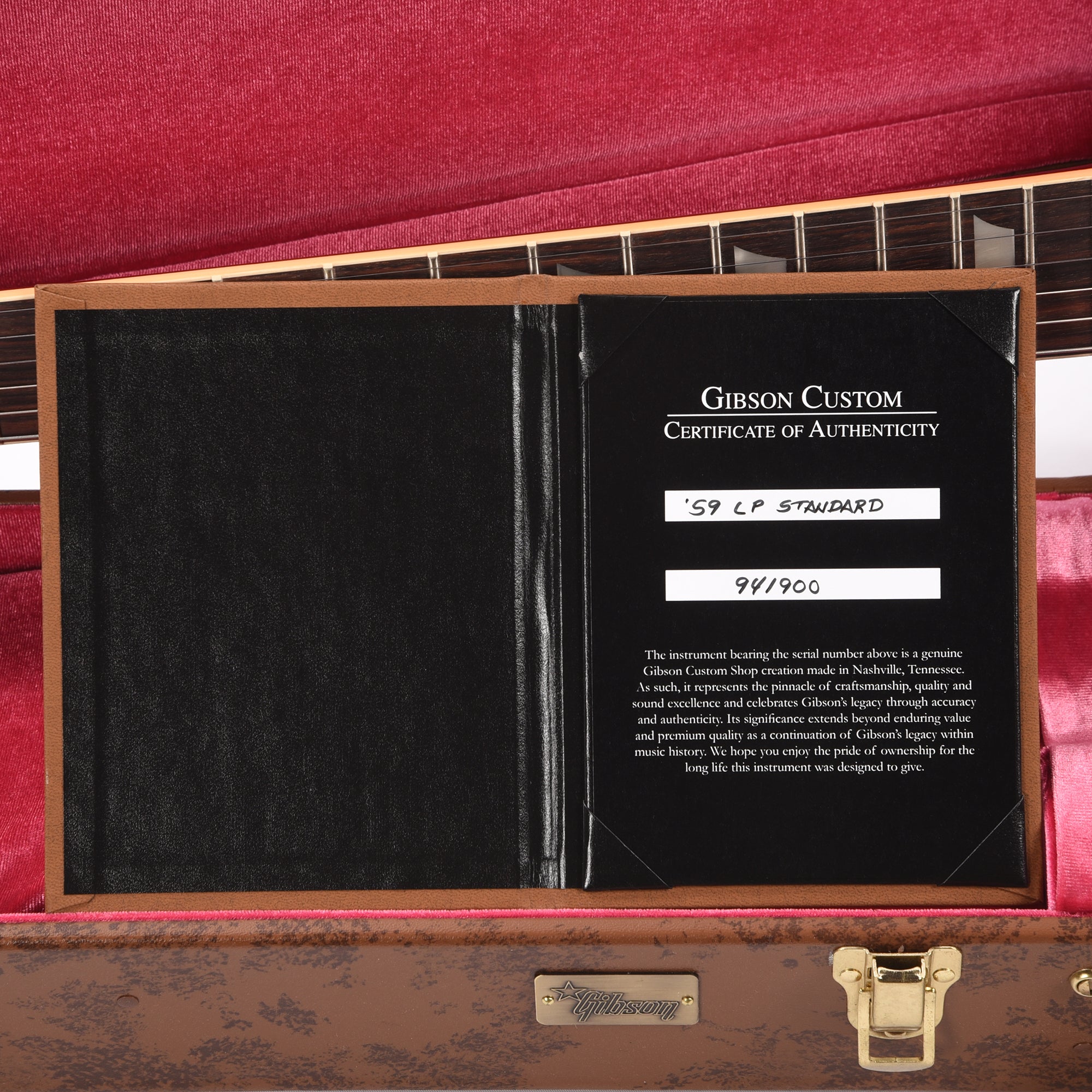 Gibson Custom Shop 1959 Les Paul Standard 