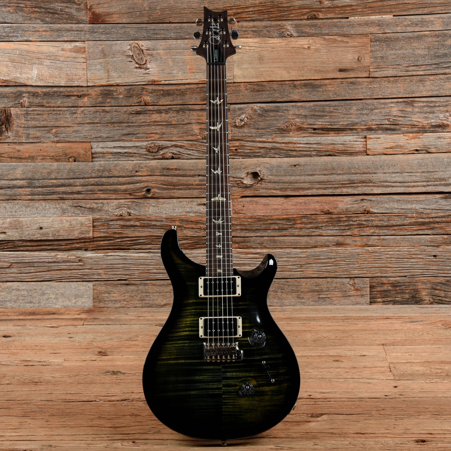 PRS Custom 24 Emerald Green Burst 2014