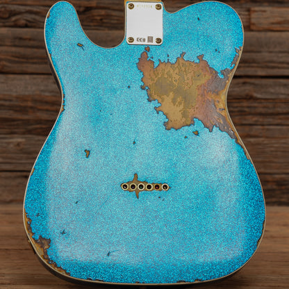 Fender Custom Shop Wildwood 10 59 Telecaster Relic Blue Sparkle 2022