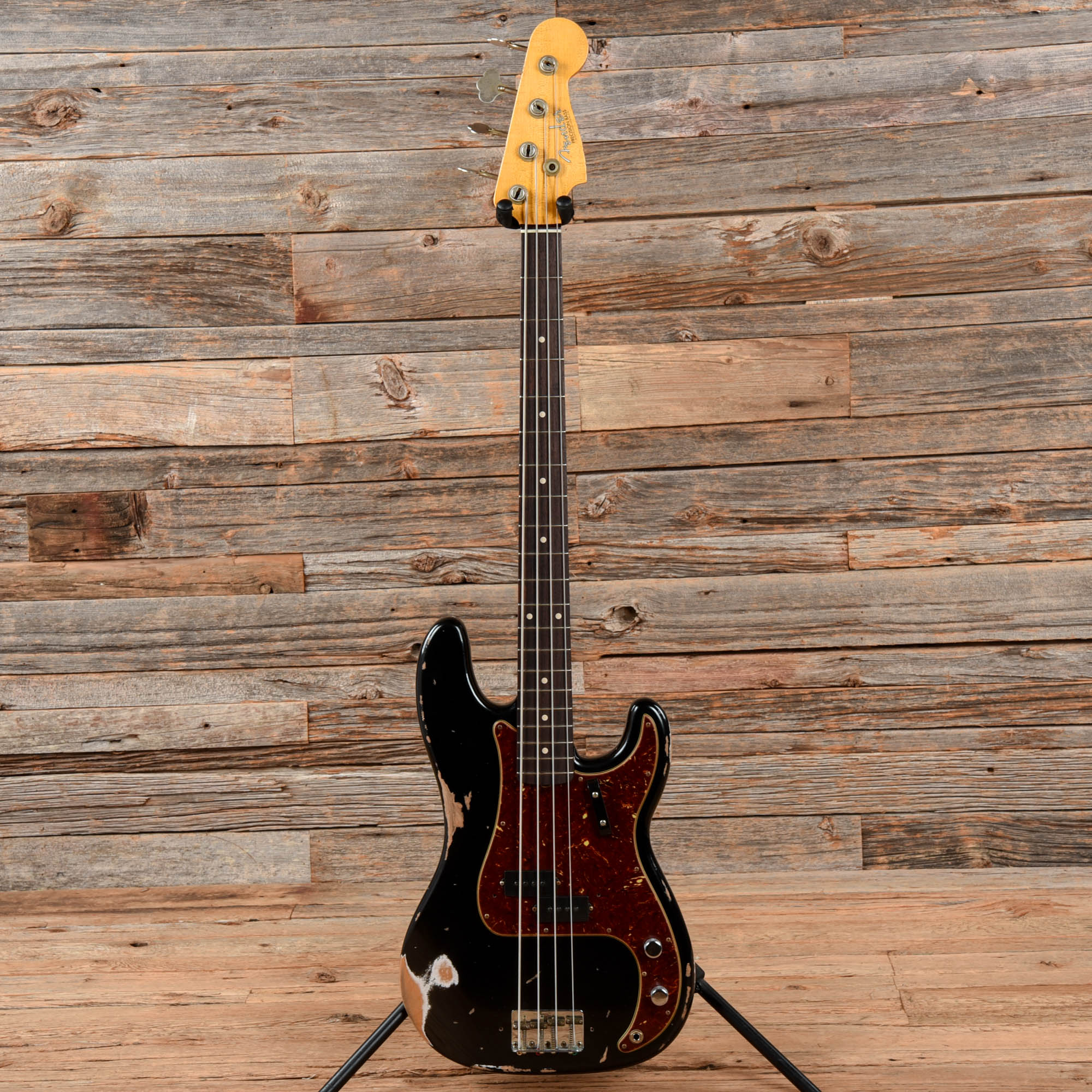 Fender Custom Shop '63 Precision Bass Heavy Relic Black 2022