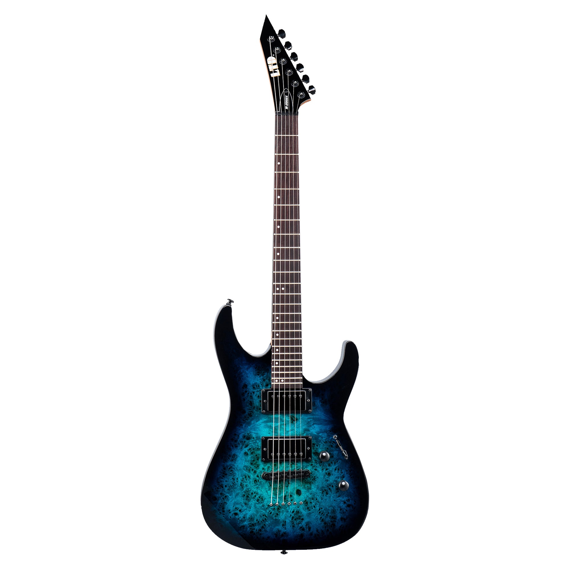 ESP LTD M-200DX NT Electric Guitar Blue Burst – Chicago Music Exchange