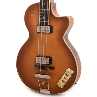 Hofner Limited Edition H500/2-RLC-O 1965 Reissue Club Bass Vintage Relic Sunburst