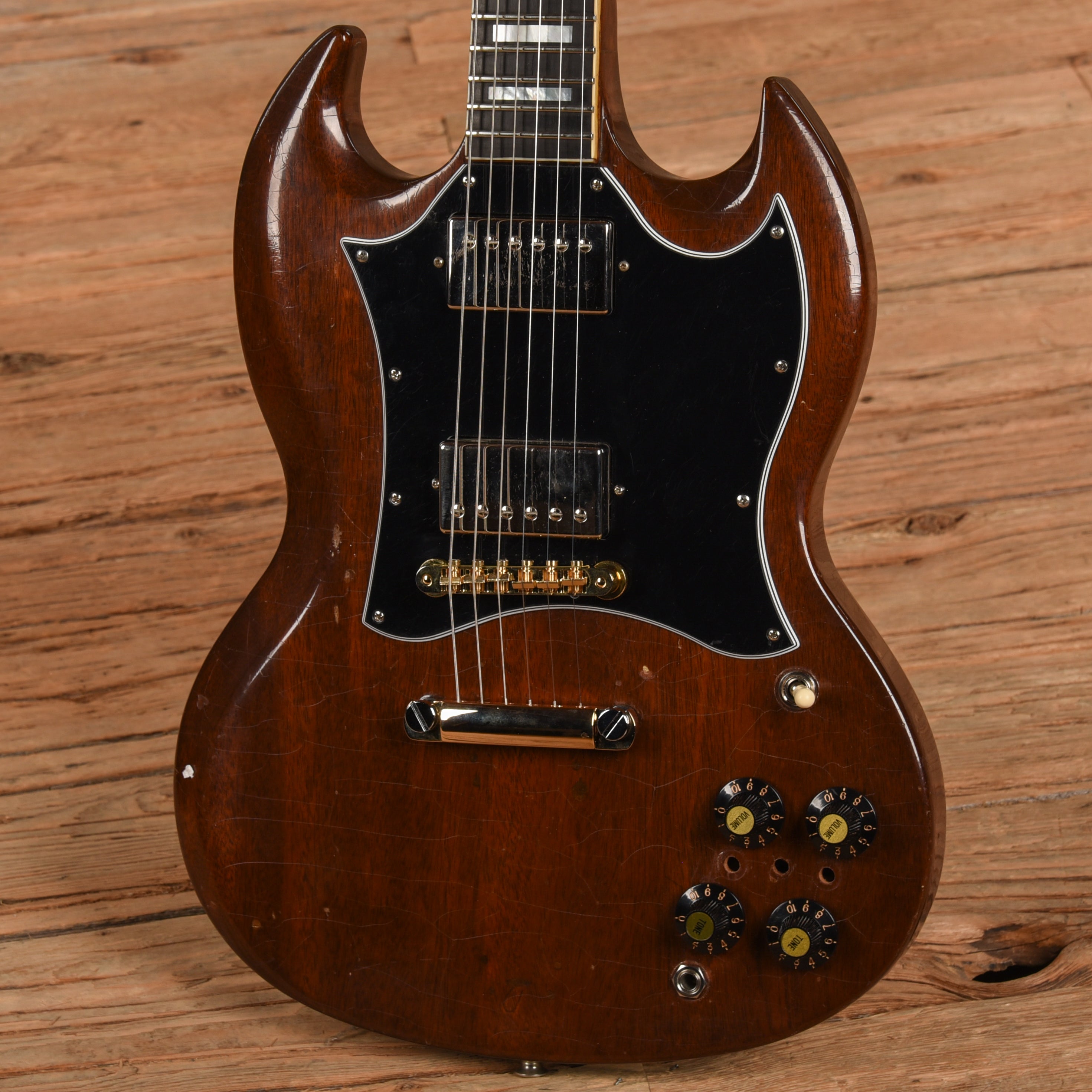 Gibson SG Custom Brown 1969