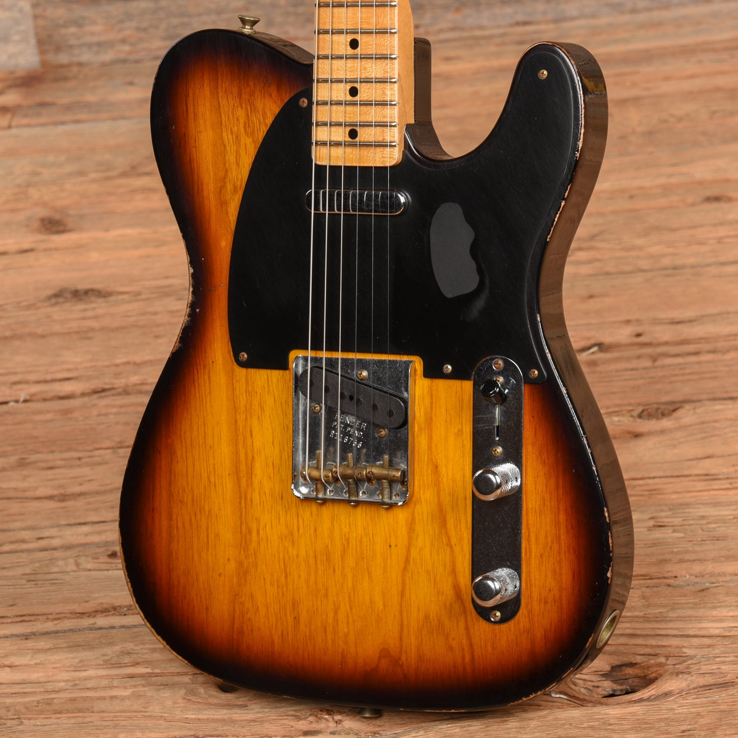 Fender Custom Shop 50s Reissue Telecaster Relic 2-Color Sunburst 2022