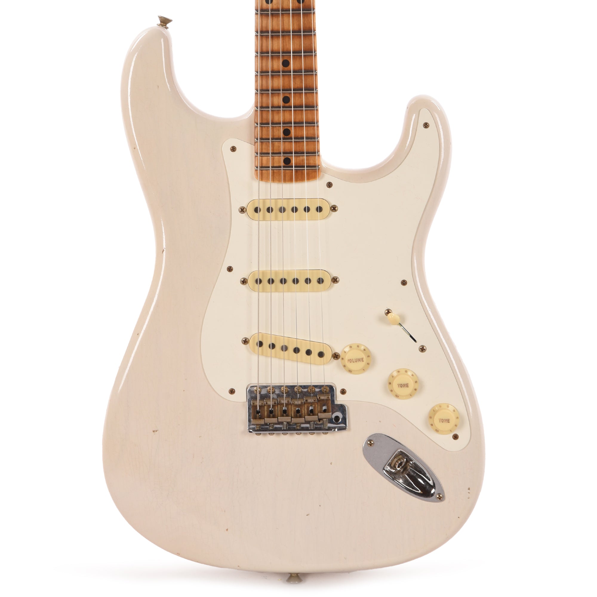 Fender Custom Shop '56 Stratocaster Journeyman Relic Aged White Blonde