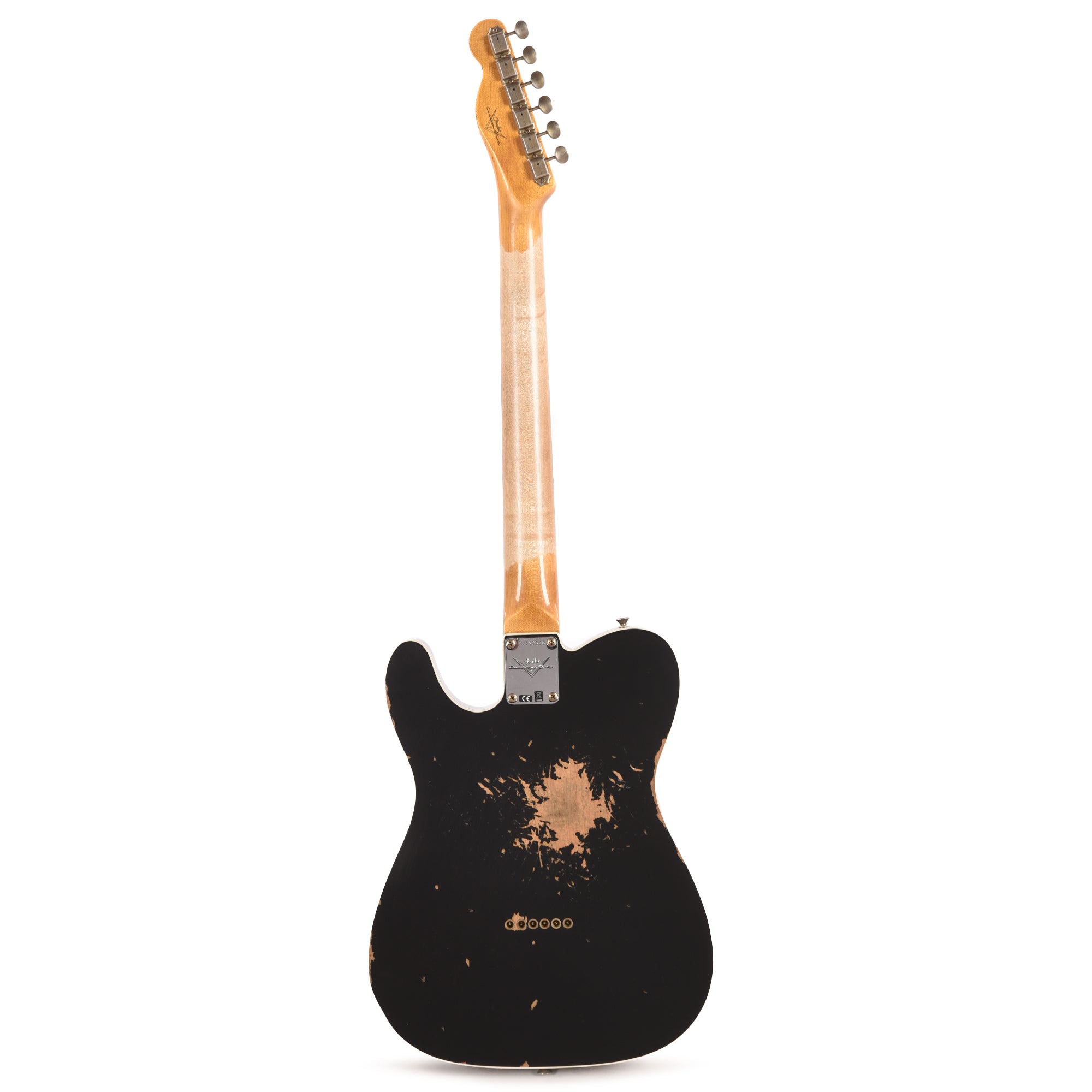 Fender Custom Shop 1960 Telecaster Custom Heavy Relic Aged Black