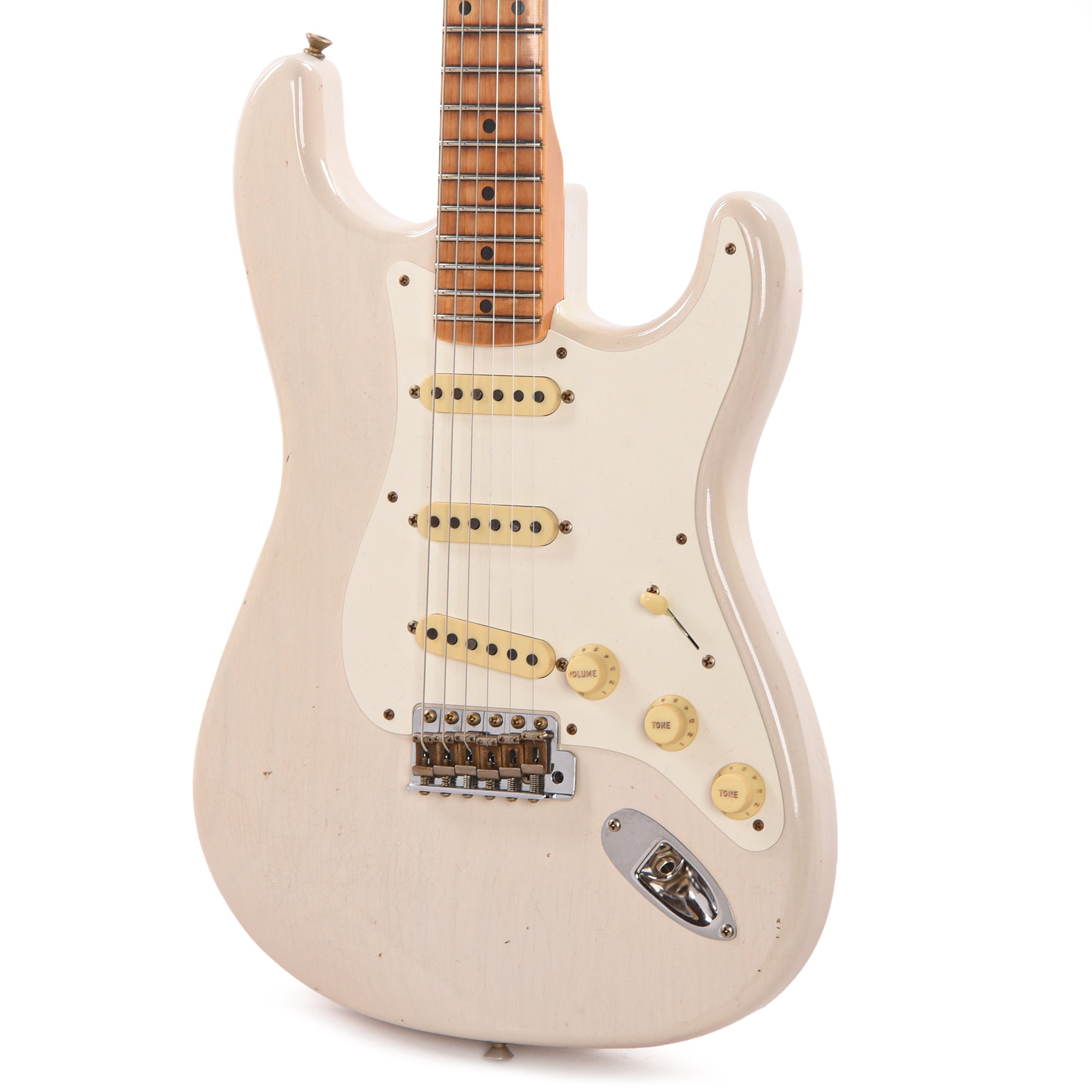 Fender Custom Shop '56 Stratocaster Journeyman Relic Aged White Blonde