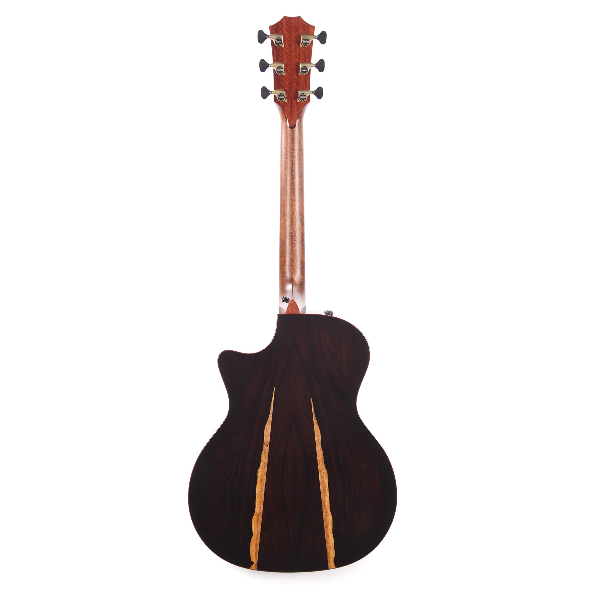 Taylor Custom Grand Auditorium Torrefied Sitka/Cocobolo Black Top ES2 w/Bloodwood Binding