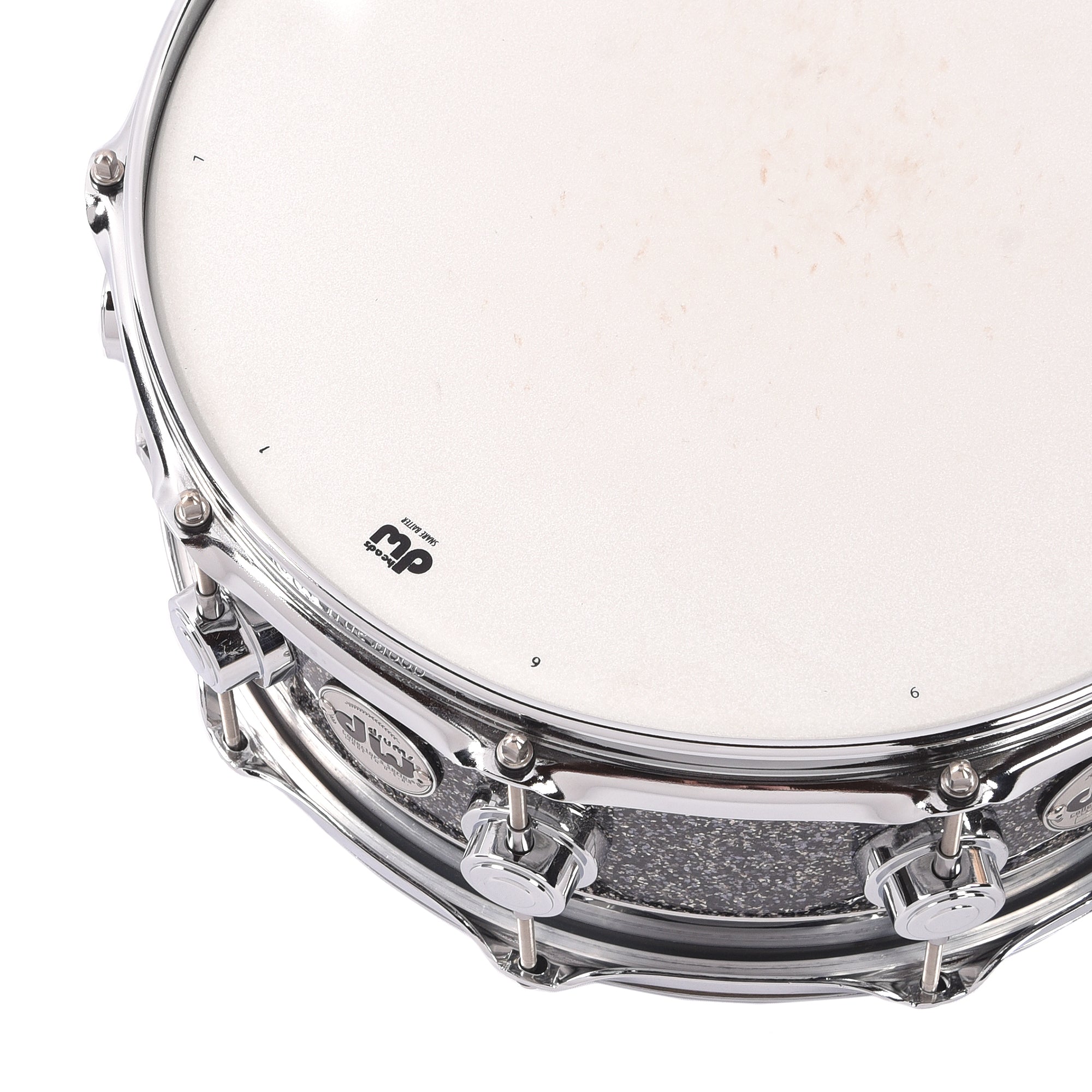 DW 6x14 Edge Snare Drum Black Galaxy