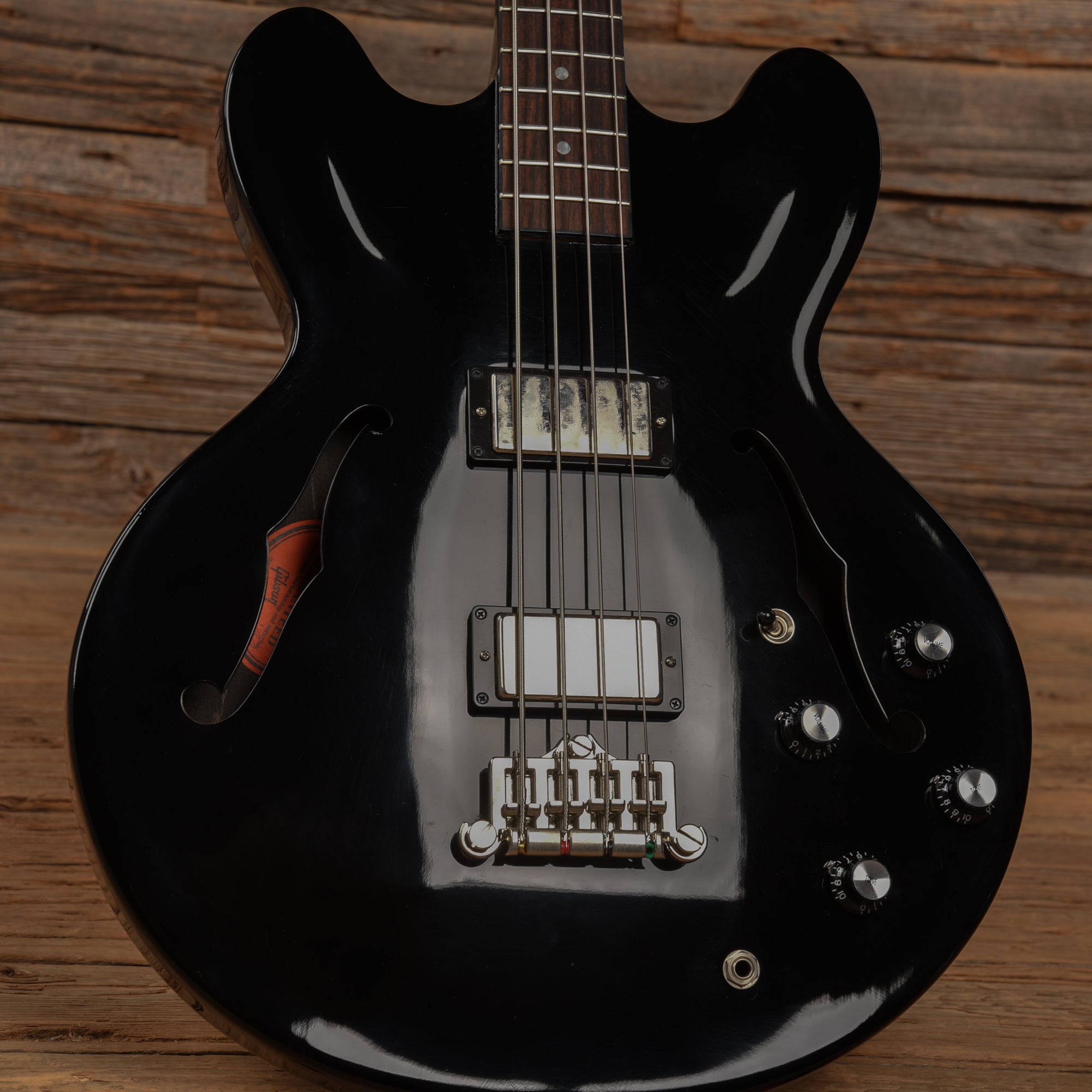 Gibson Memphis ES-335 Bass Ebony 2013