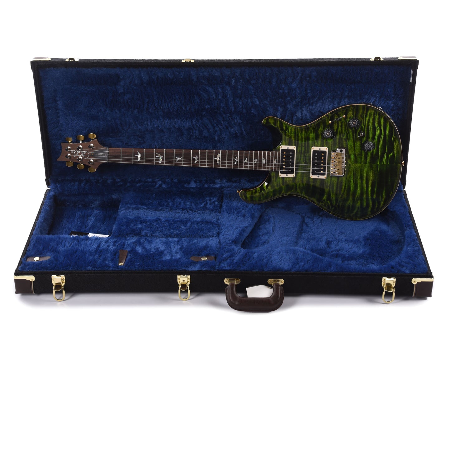 PRS Wood Library Custom 24 Piezo 10-Top Quilt Jade w/Brazilian Rosewood Fingerboard