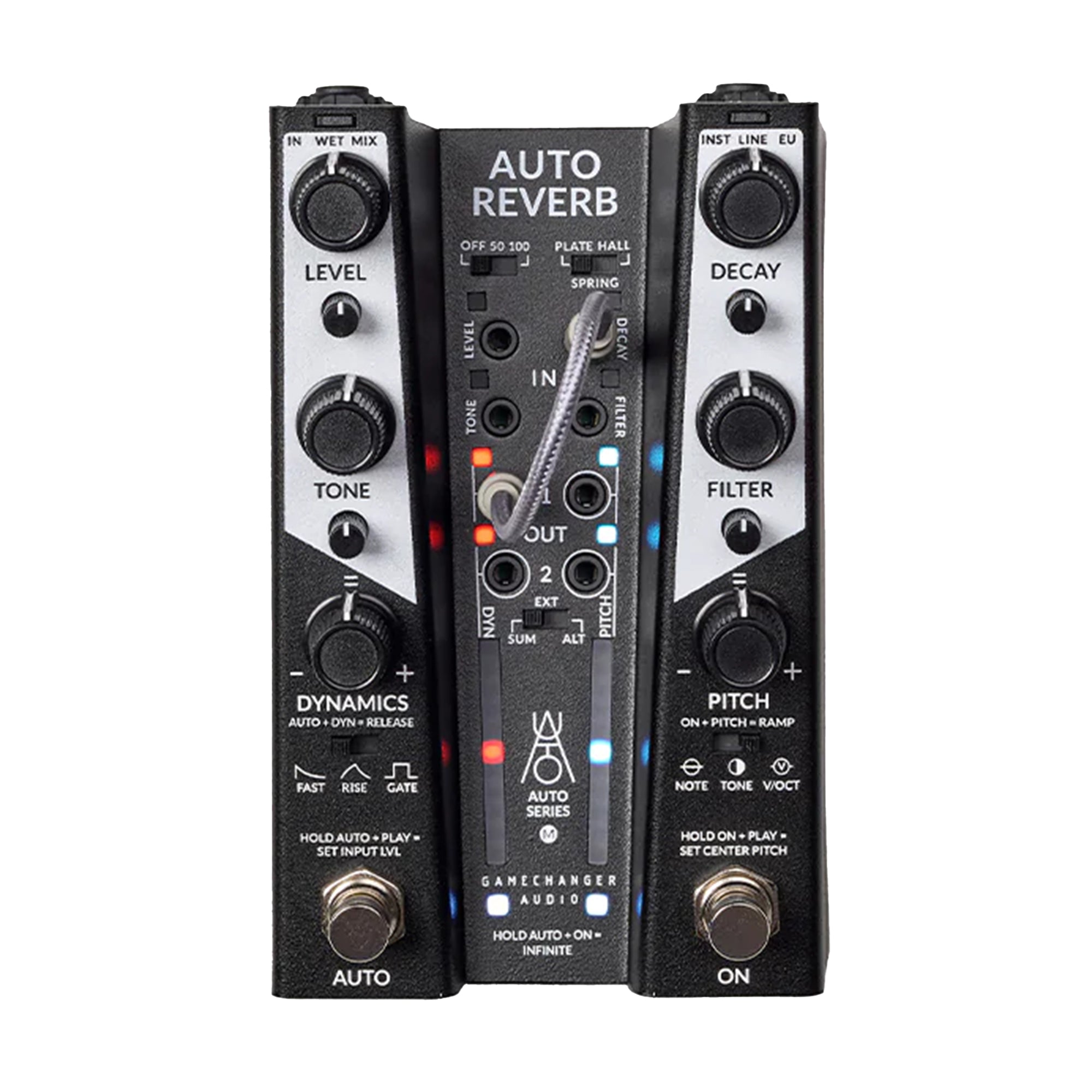 Gamechanger Audio Auto Reverb Pitch & Dynamics Responsive Reverb Pedal