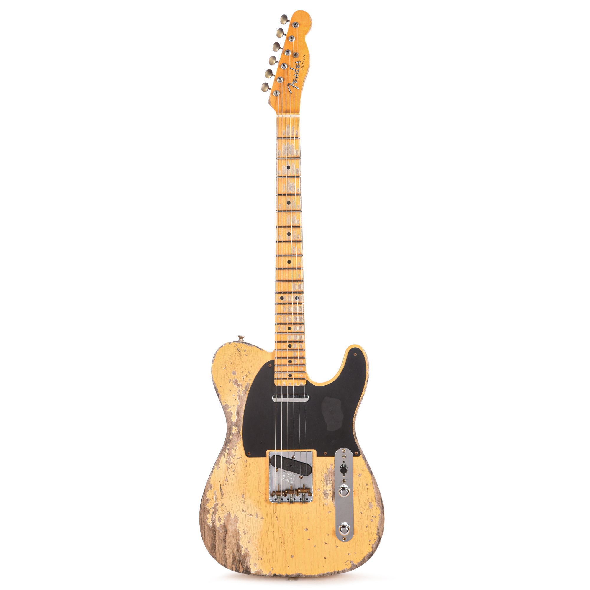 Fender Custom Shop 1954 Telecaster Super Heavy Relic Super Faded Aged Nocaster Blonde