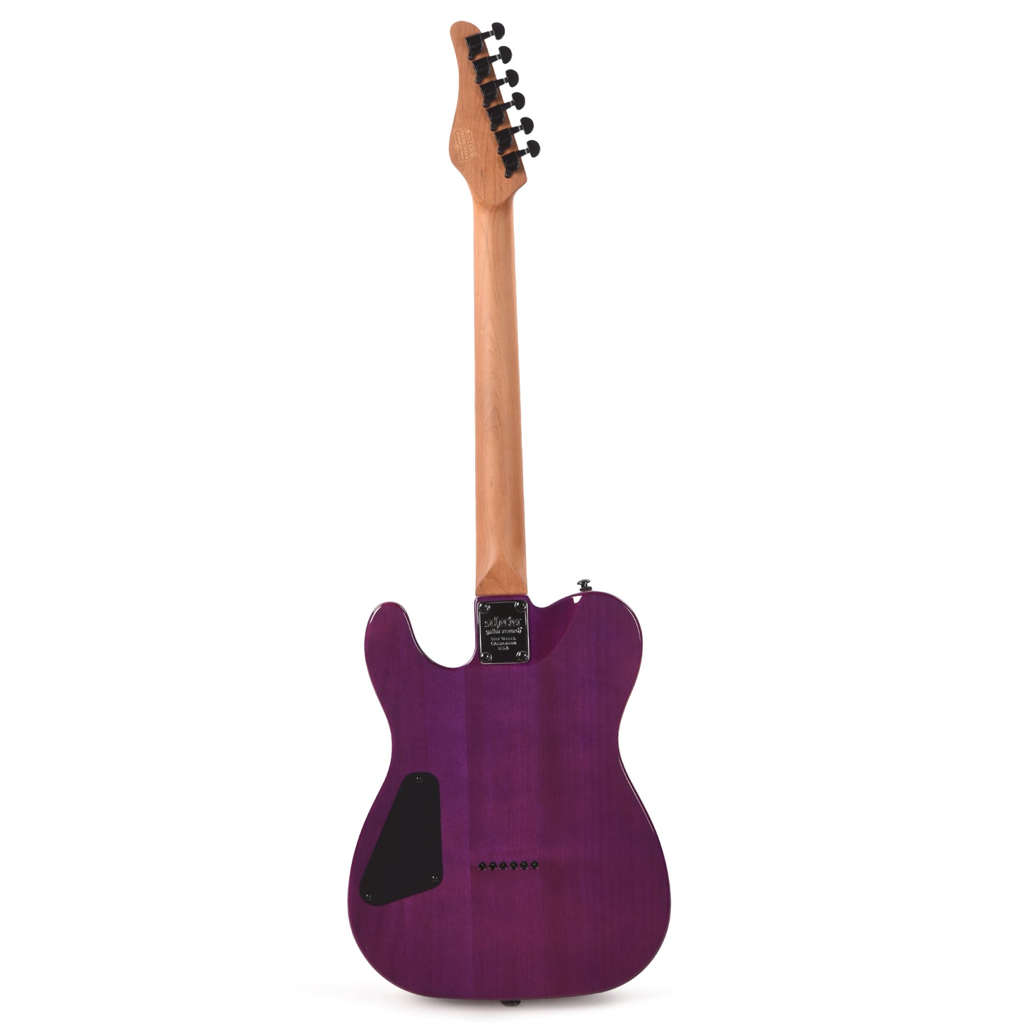 Schecter PT Standard Electric Guitar Purple Burst Burl