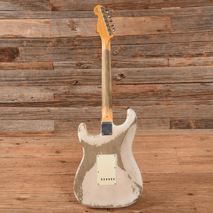 Fender Custom Shop Masterbuilt Austin MacNutt '59 Stratocaster HSS Ultra Heavy Relic Olympic White 2022