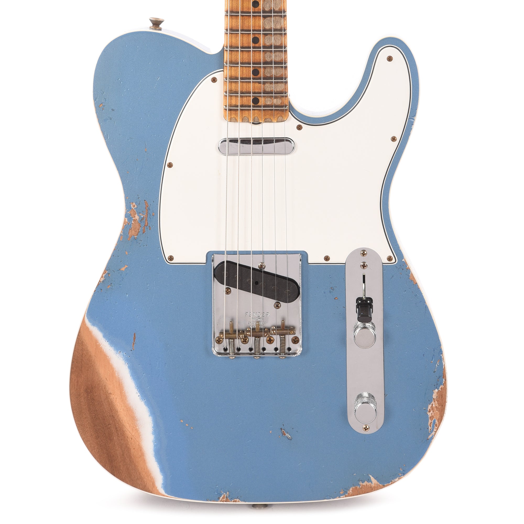 Fender Custom Shop '65 Telecaster Custom Heavy Relic Aged Lake Placid Blue