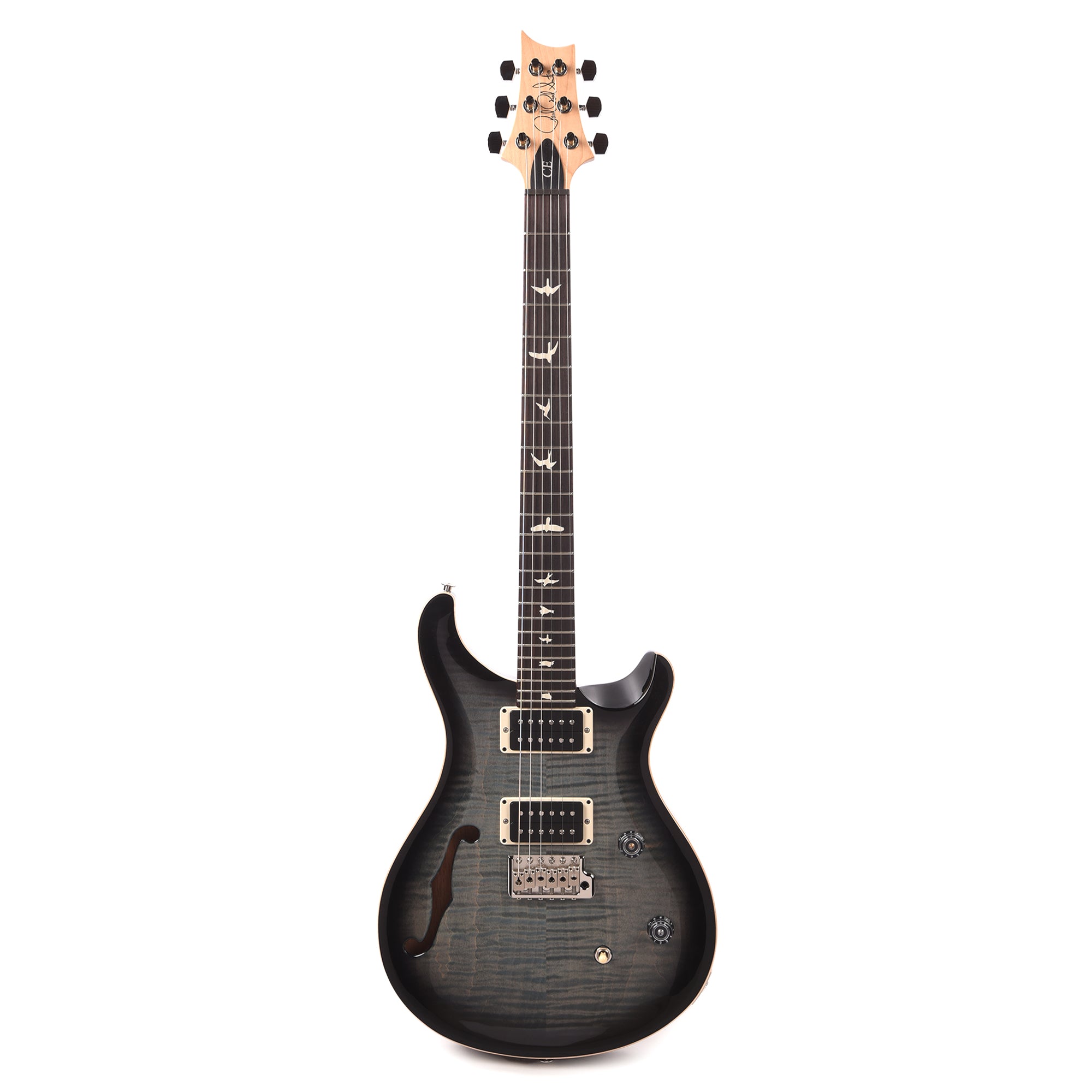 PRS CE 24 Semi-Hollow Faded Blue Smokeburst