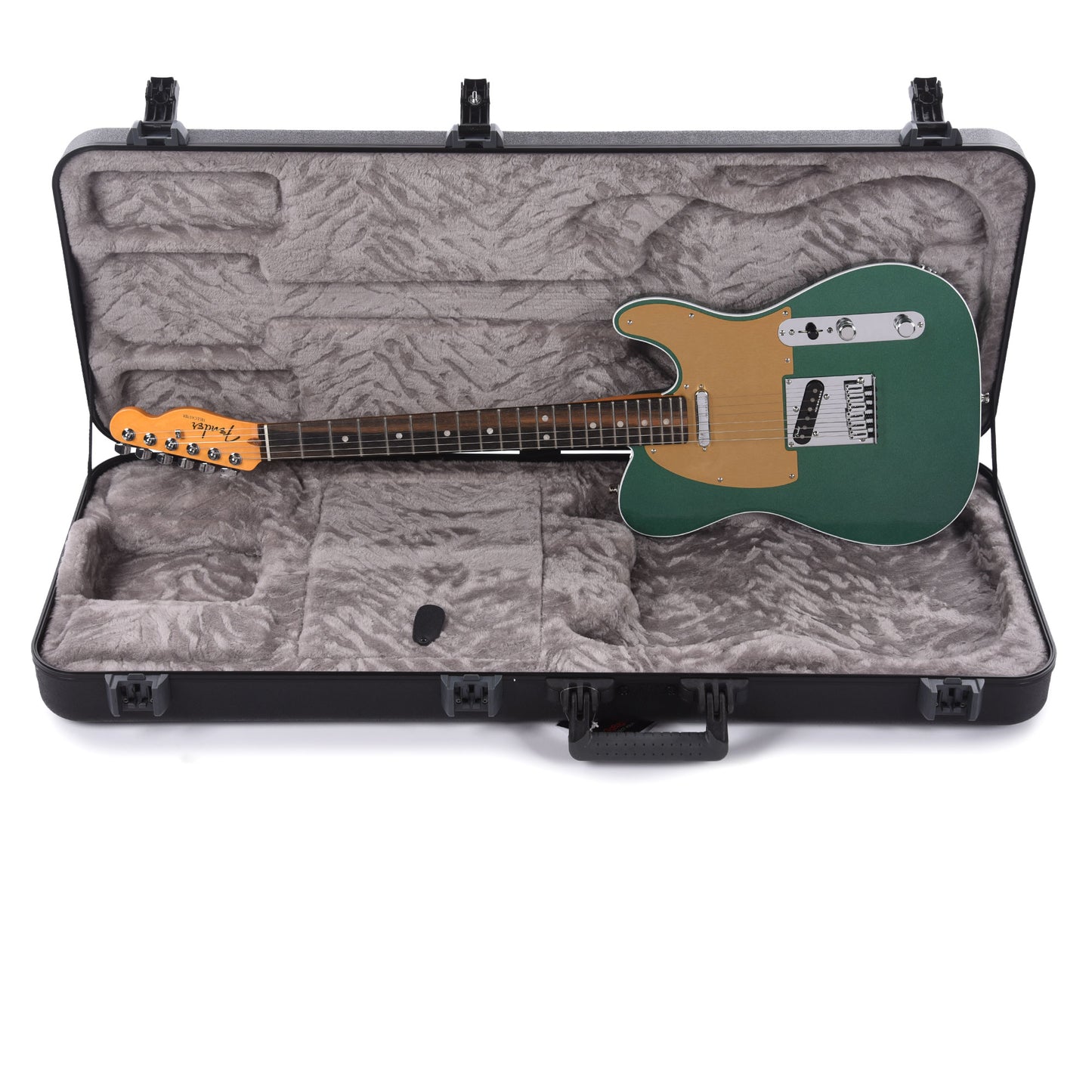 Fender American Ultra Telecaster Mystic Pine w/Ebony Fingerboard & Anodized Gold Pickguard