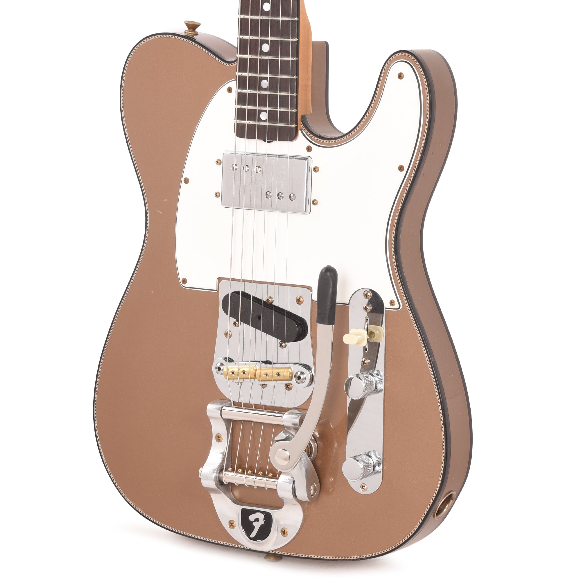 Fender Custom Shop Limited Edition CuNiFe Telecaster Custom Journeyman Relic Medium Palomino Metallic