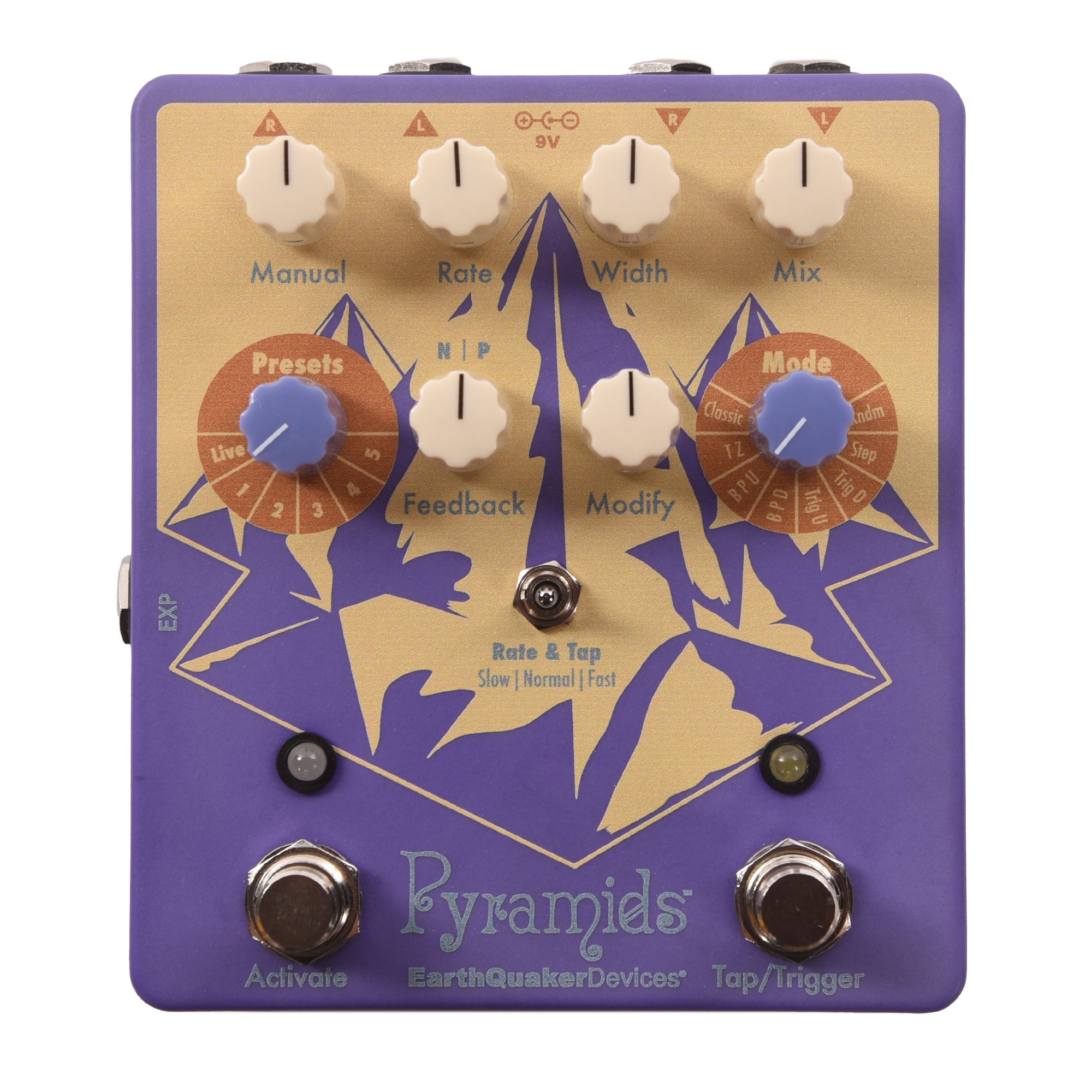 EarthQuaker Devices Pyramids Stereo Flanger One-of-a-Kind #02