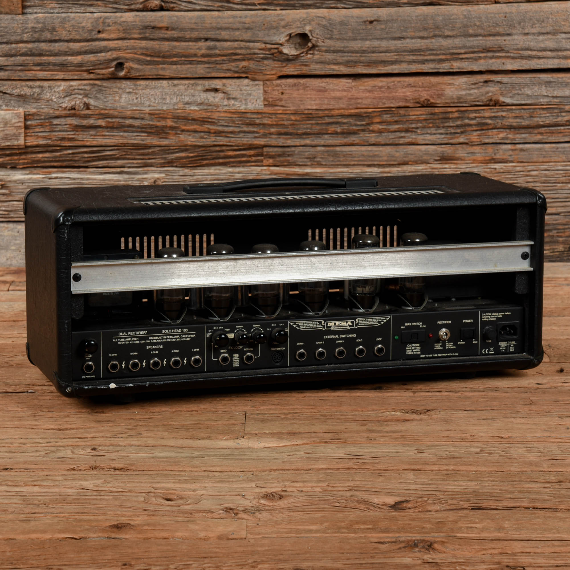 Mesa Boogie Dual Rectifier Solo 3-Channel 100-Watt Guitar Amp Head