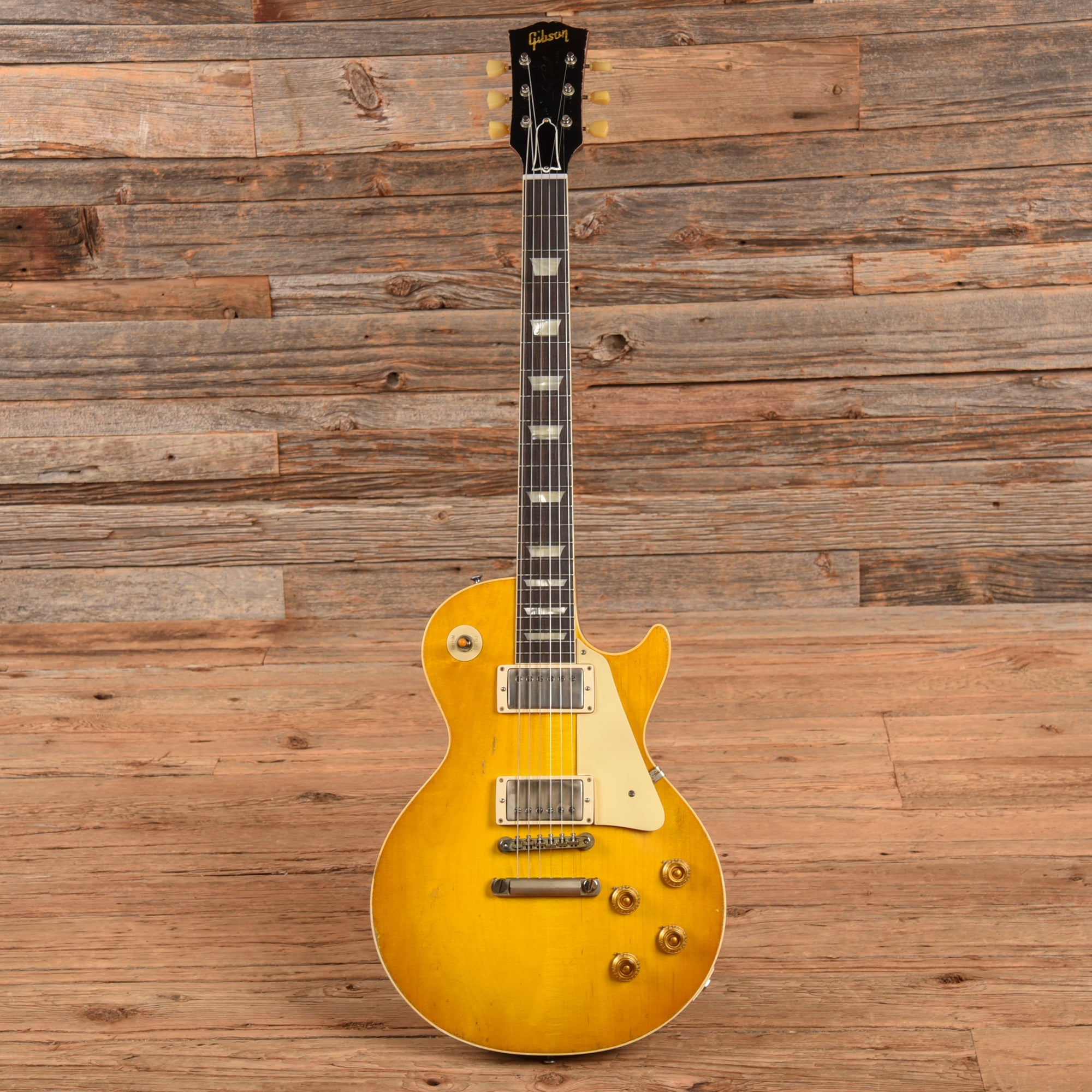 Gibson Custom Murphy Lab '58 Les Paul Standard Reissue Heavy Aged Dirty Lemon Burst 2024