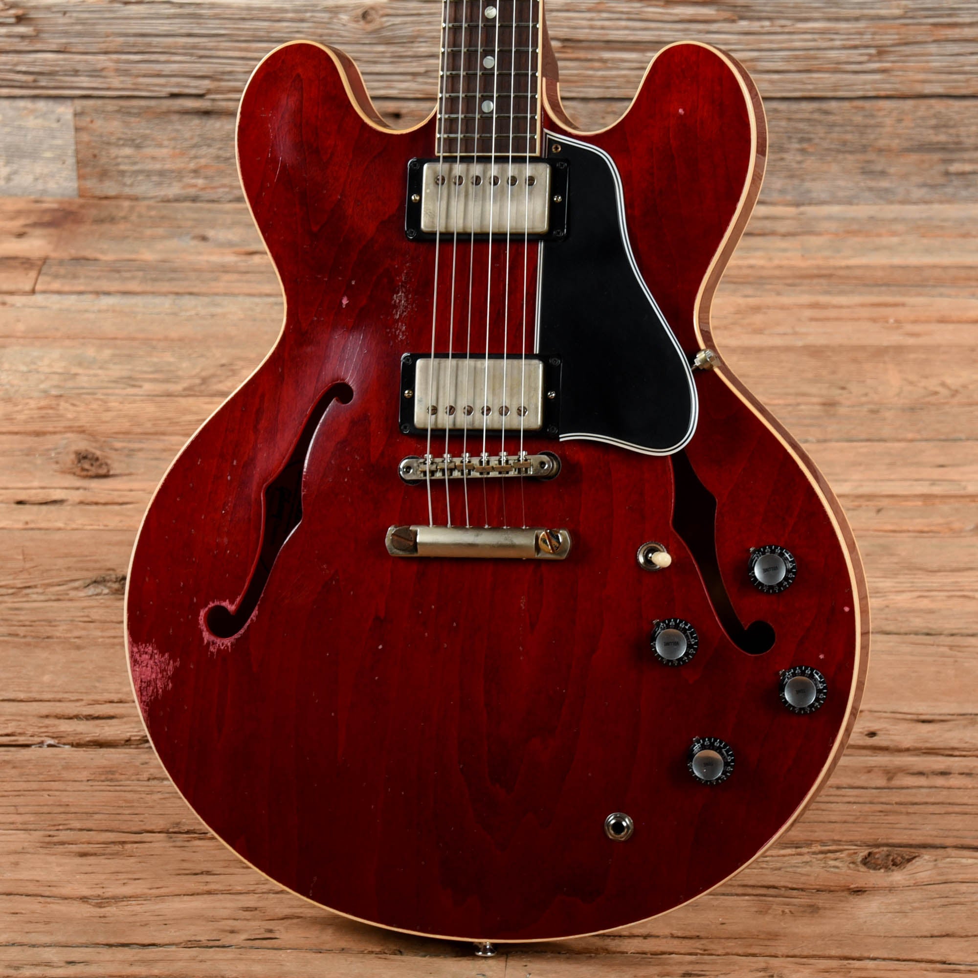 Gibson Custom Shop Murphy Lab 1961 ES-335 Reissue 60s w/OHSC Cherry Heavy Aged