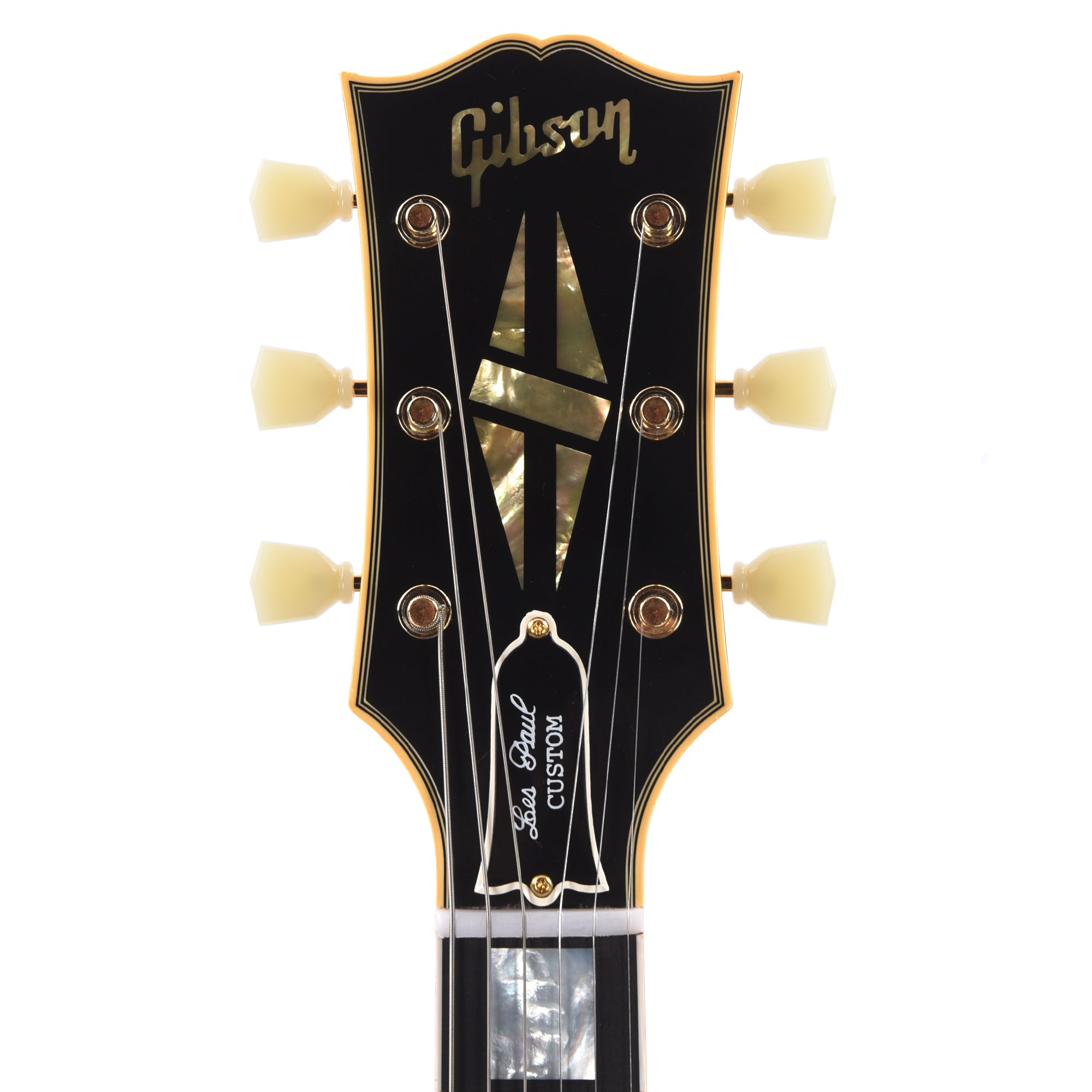 Gibson Custom Shop 1957 Les Paul Custom Reissue 3-Pickup Ebony VOS w/Bigsby