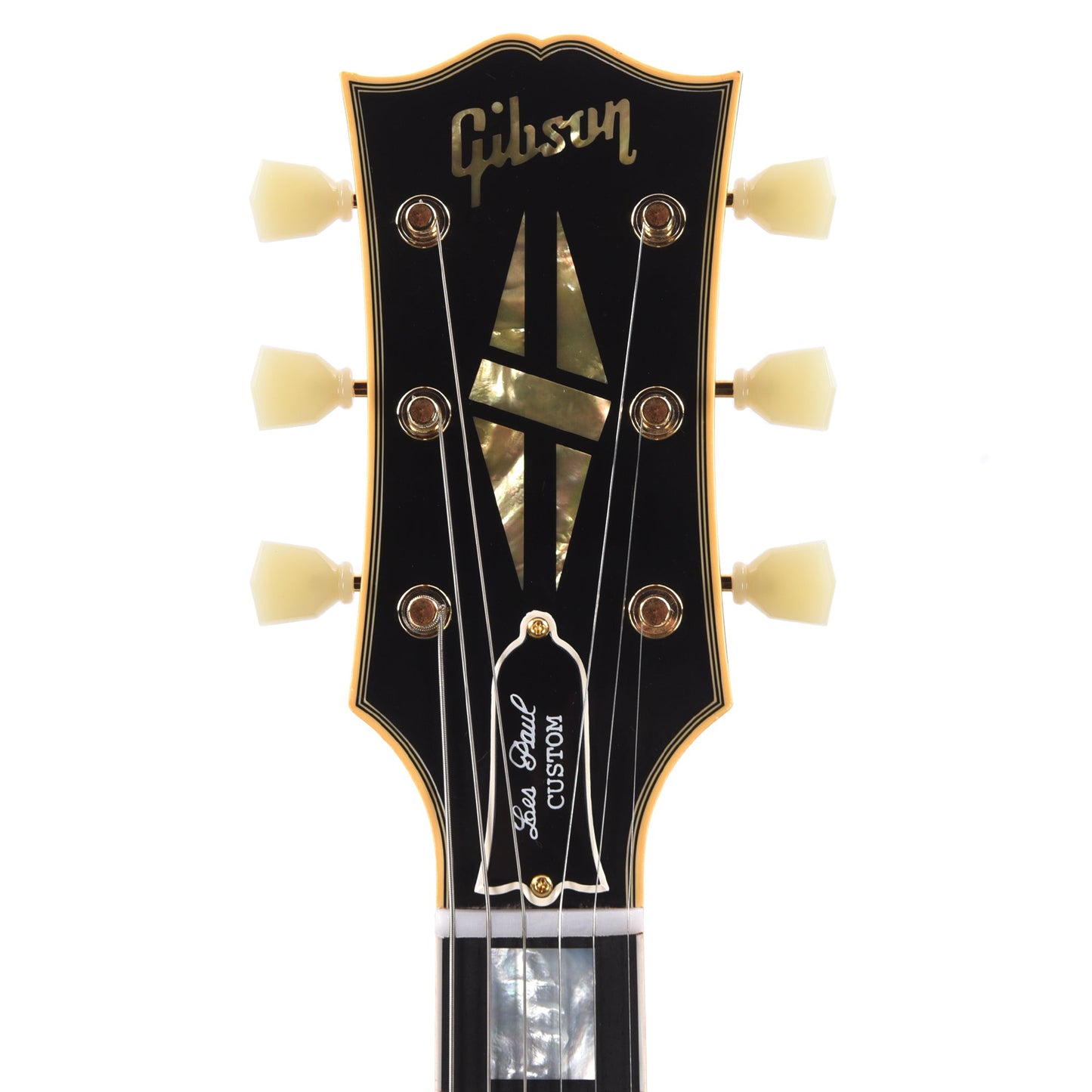 Gibson Custom Shop 1957 Les Paul Custom Reissue 3-Pickup Ebony VOS w/Bigsby