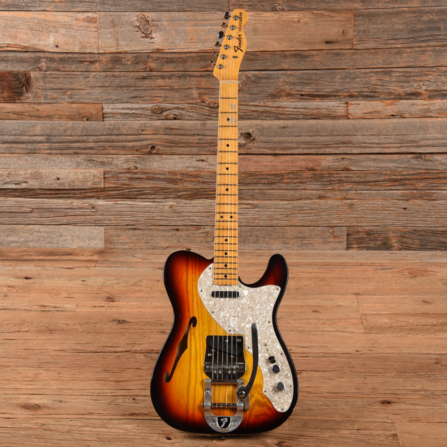 Fender Custom Shop 68 Tele Thinline Journeyman Relic Sunburst 2023