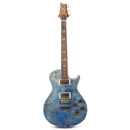 PRS Wood Library McCarty 594 Singlecut 10-Top Flame Faded Blue Jean w/Korina Body/Neck & Brazilian Rosewood Fingerboard