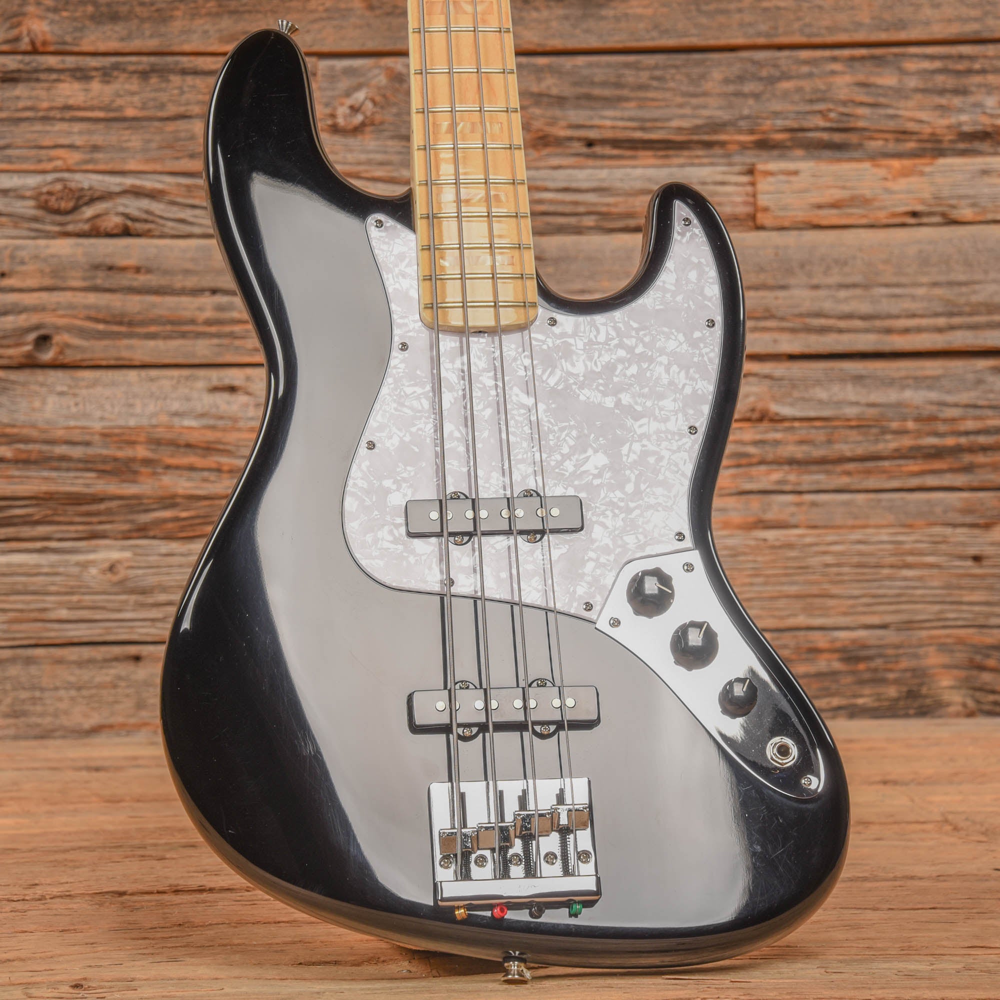 Fender US Geddy Lee Artist Series Signature Jazz Bass Black 2023