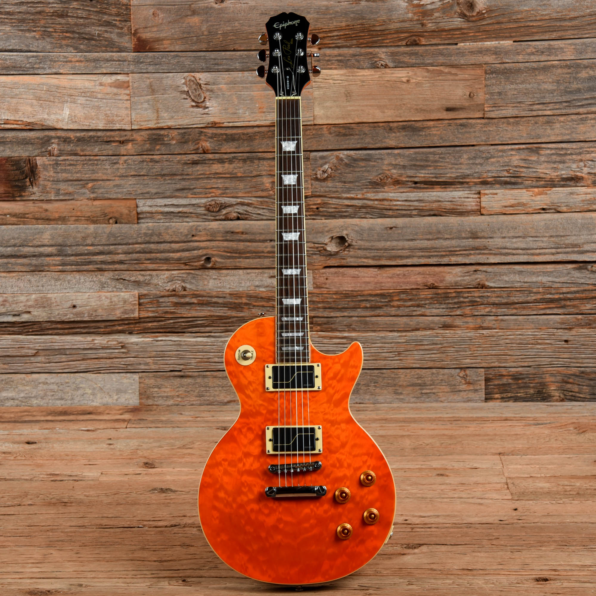 Epiphone Les Paul Quilt Top Orange 2003