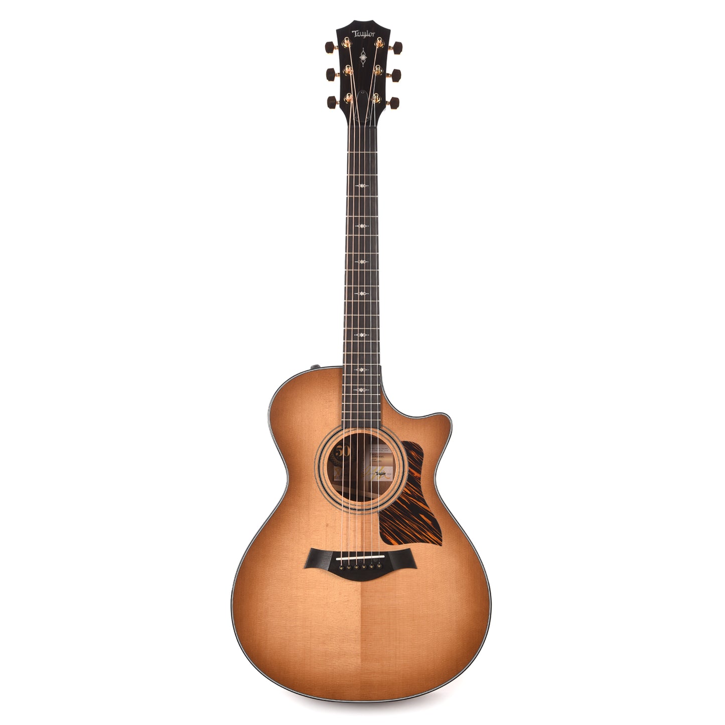 Taylor 50th Anniversary Limited 312ce Grand Concert Torrefied Sitka/Sapele Shaded Edgeburst ES2