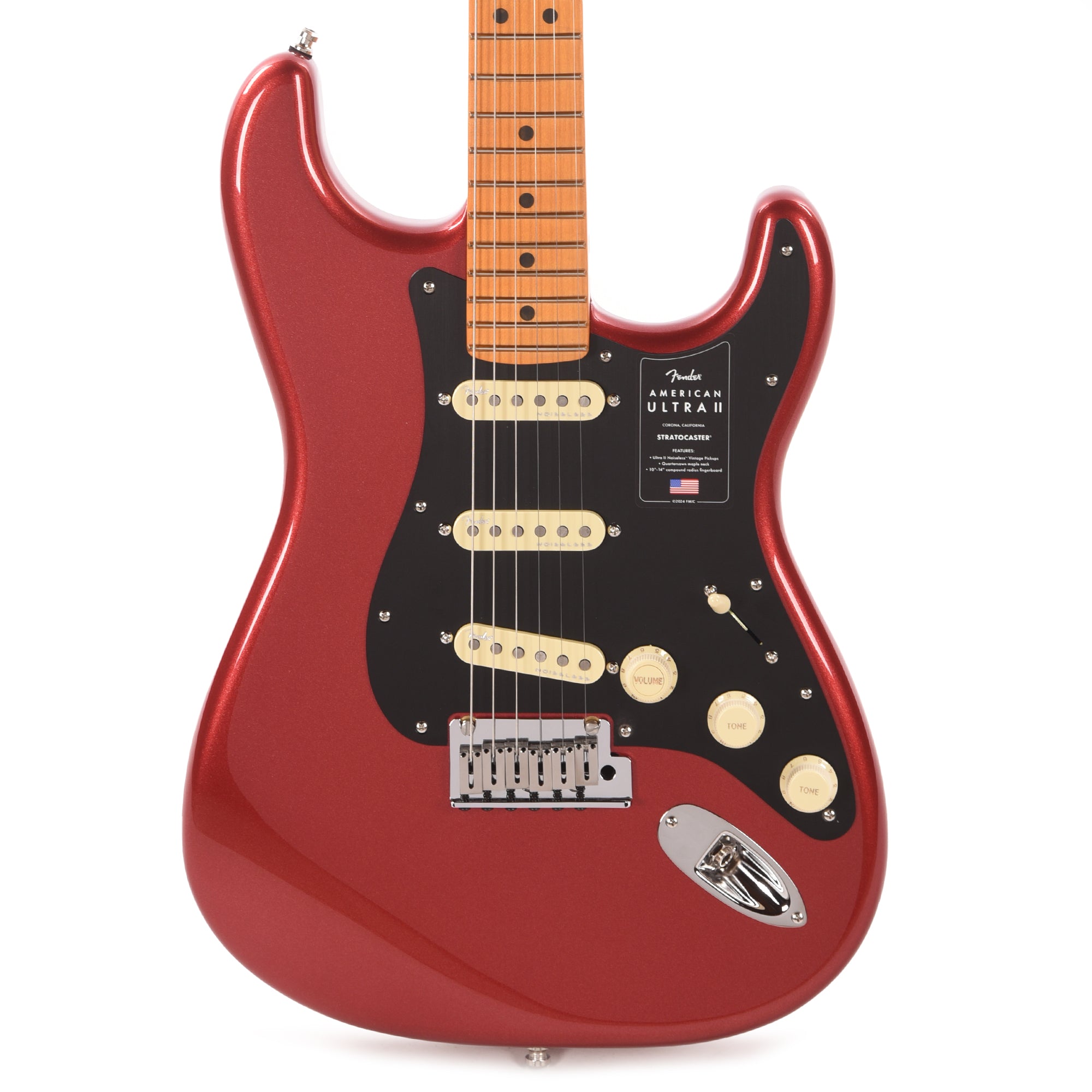 Fender American Ultra II Stratocaster Sinister Red