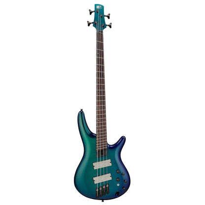 Ibanez SRMS720BCM Bass Workshop 4-String Electric Multiscale Bass Blue Chameleon