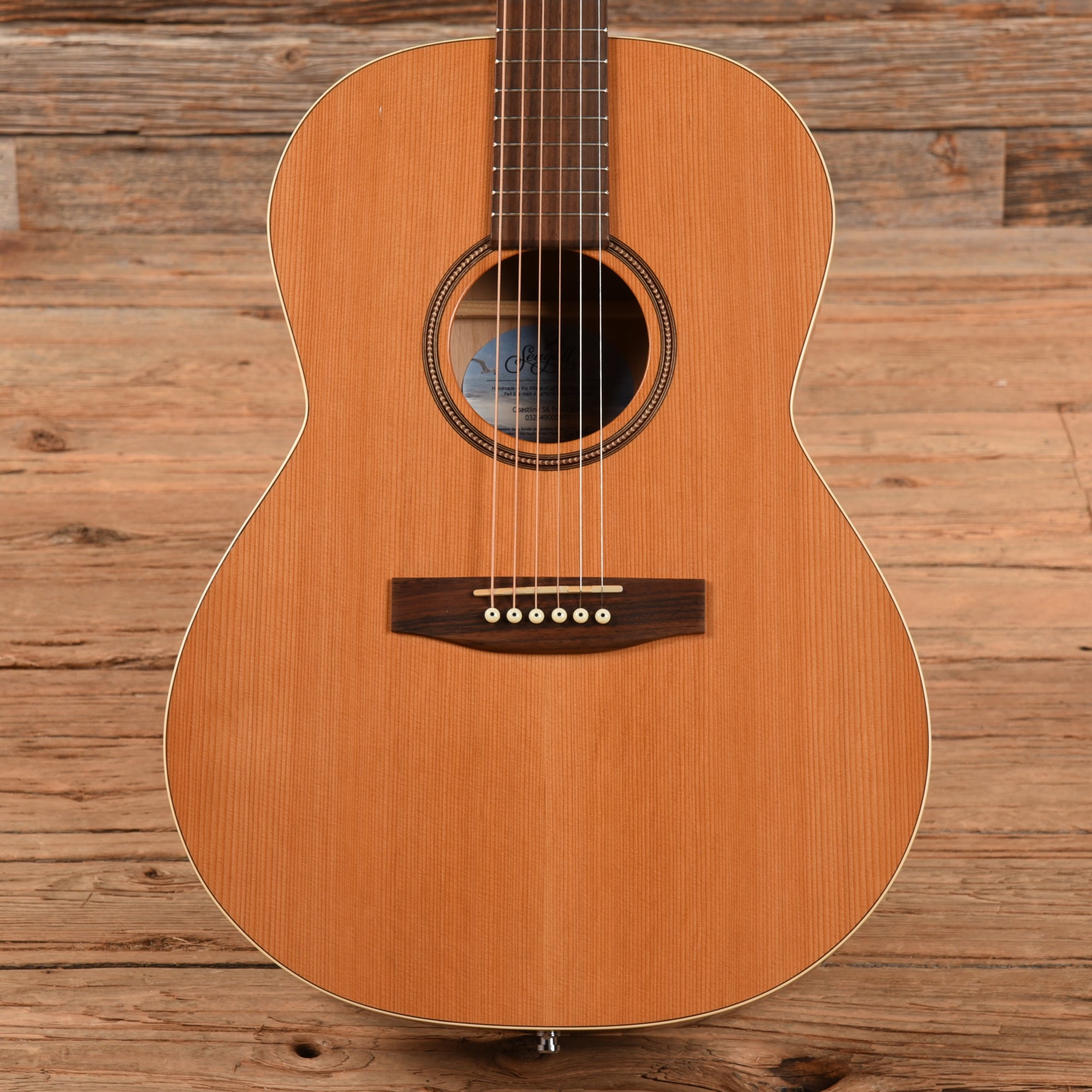 Seagull Coastline S6 Cedar Folk Natural – Chicago Music Exchange