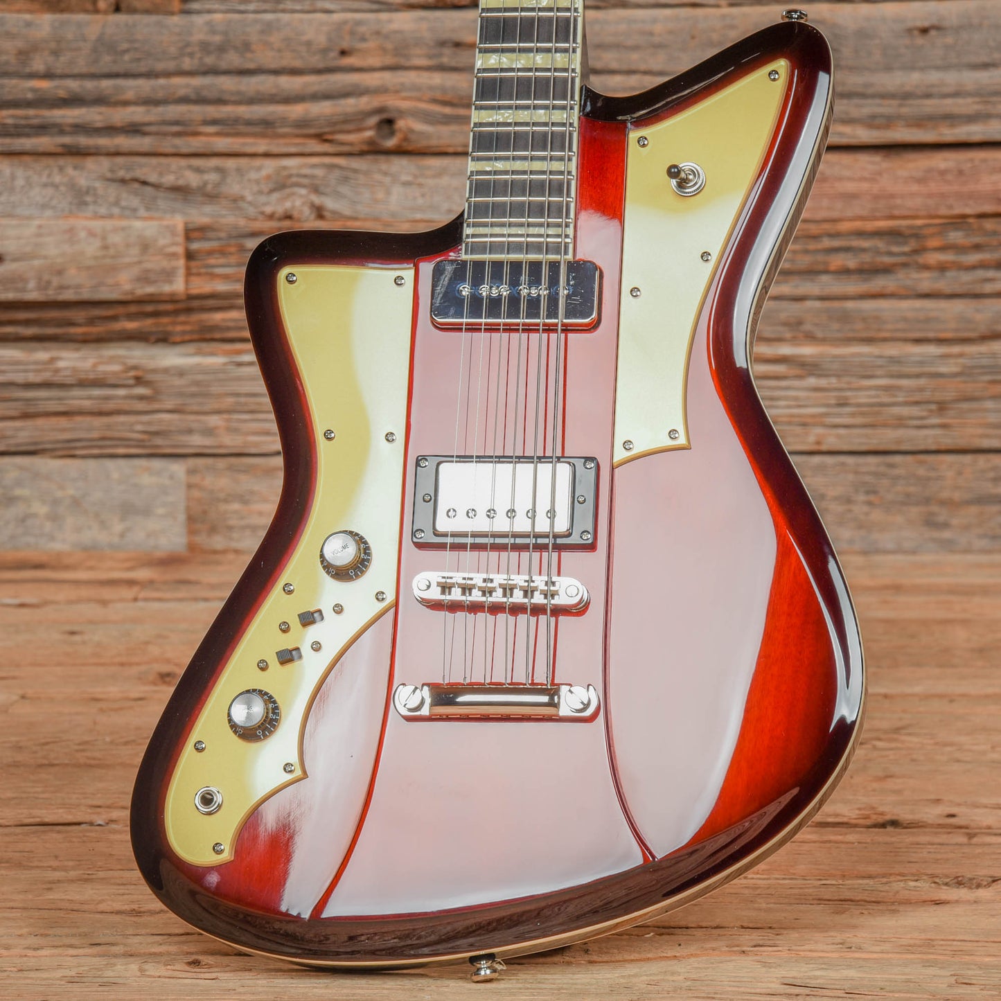 Rivolta by Novo Mondata Baritone Sunburst  LEFTY