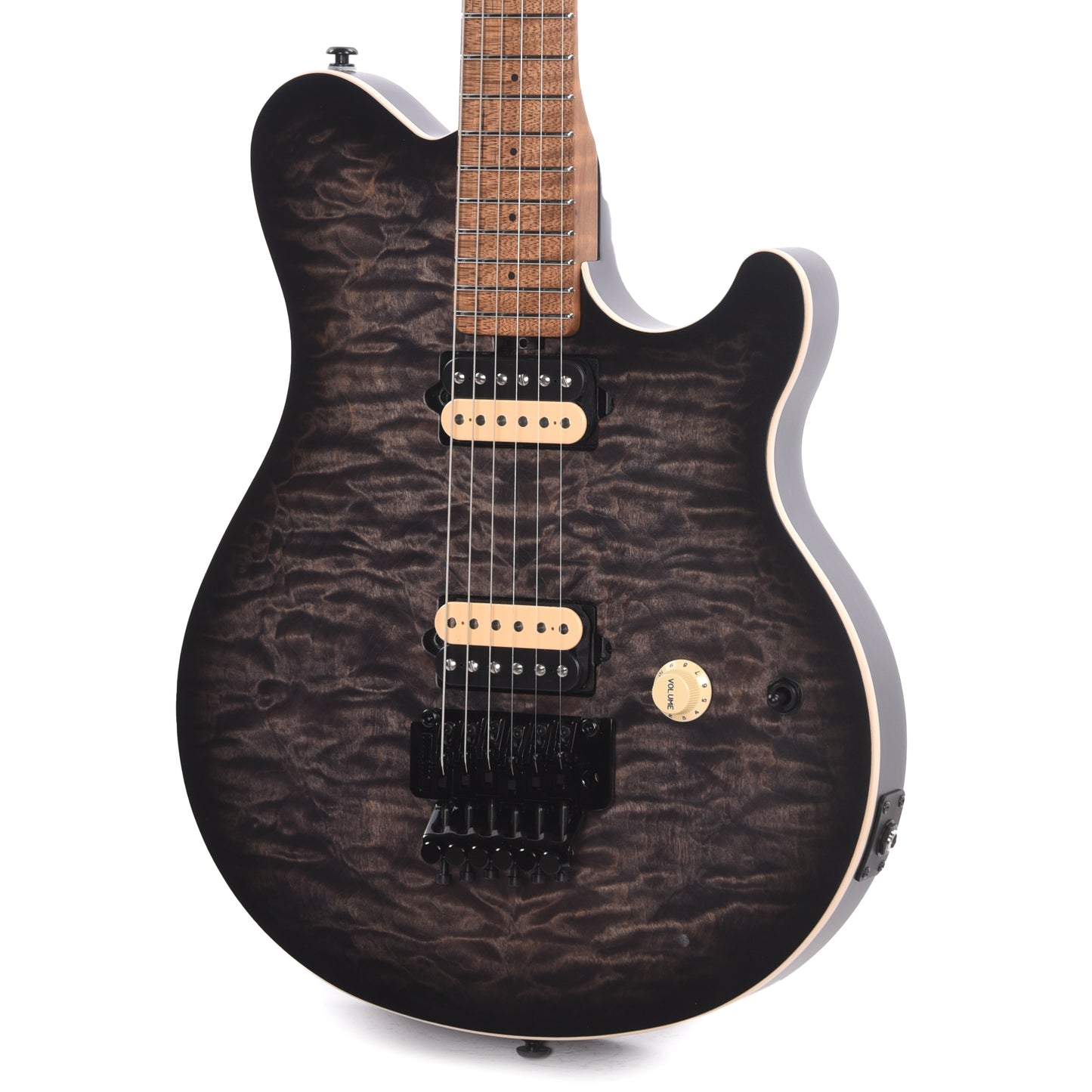 Music Man Axis Charcoal Cloud Quilt Top