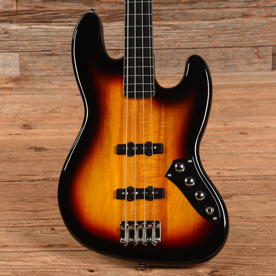 Squier Vintage Modified Jazz Bass Fretless Sunburst 2018