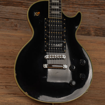 Burny 3-Pickup Singlecut Black