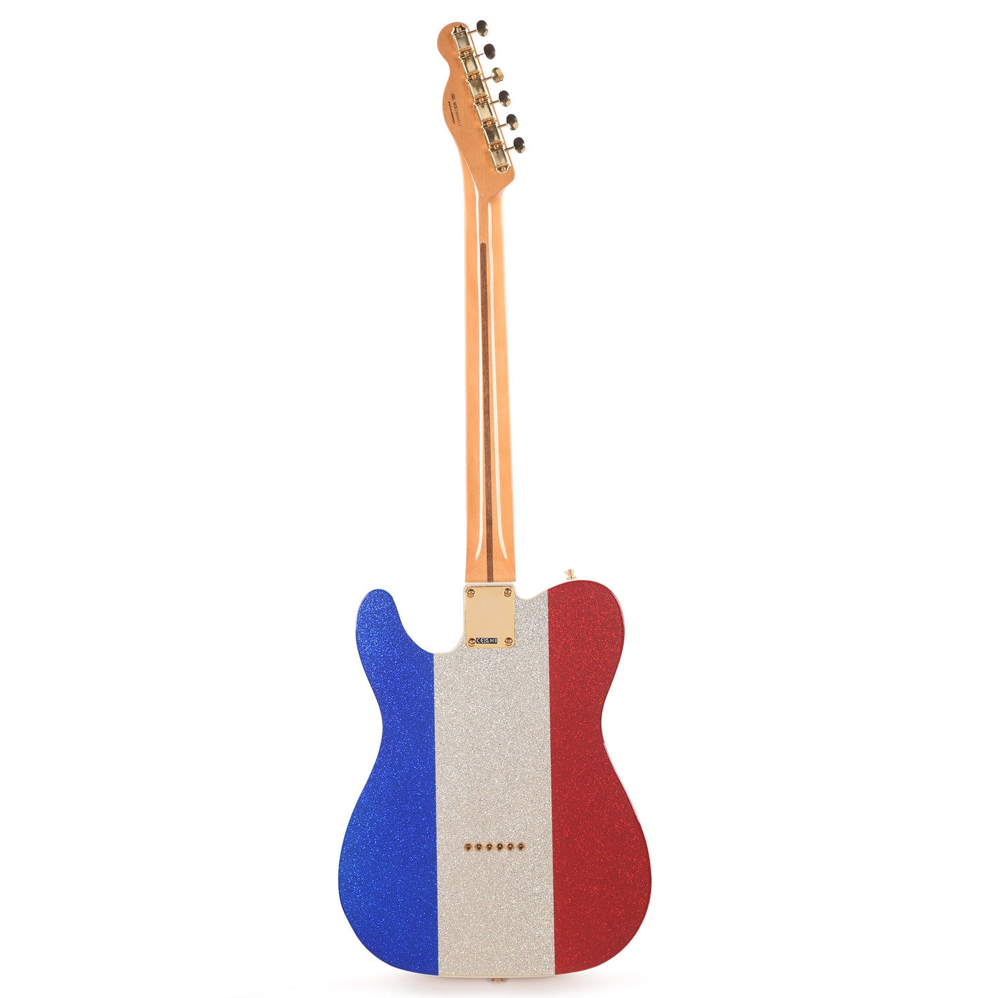 Fender Artist Limited Edition Buck Owens Telecaster Red, Silver and Blue Sparkle