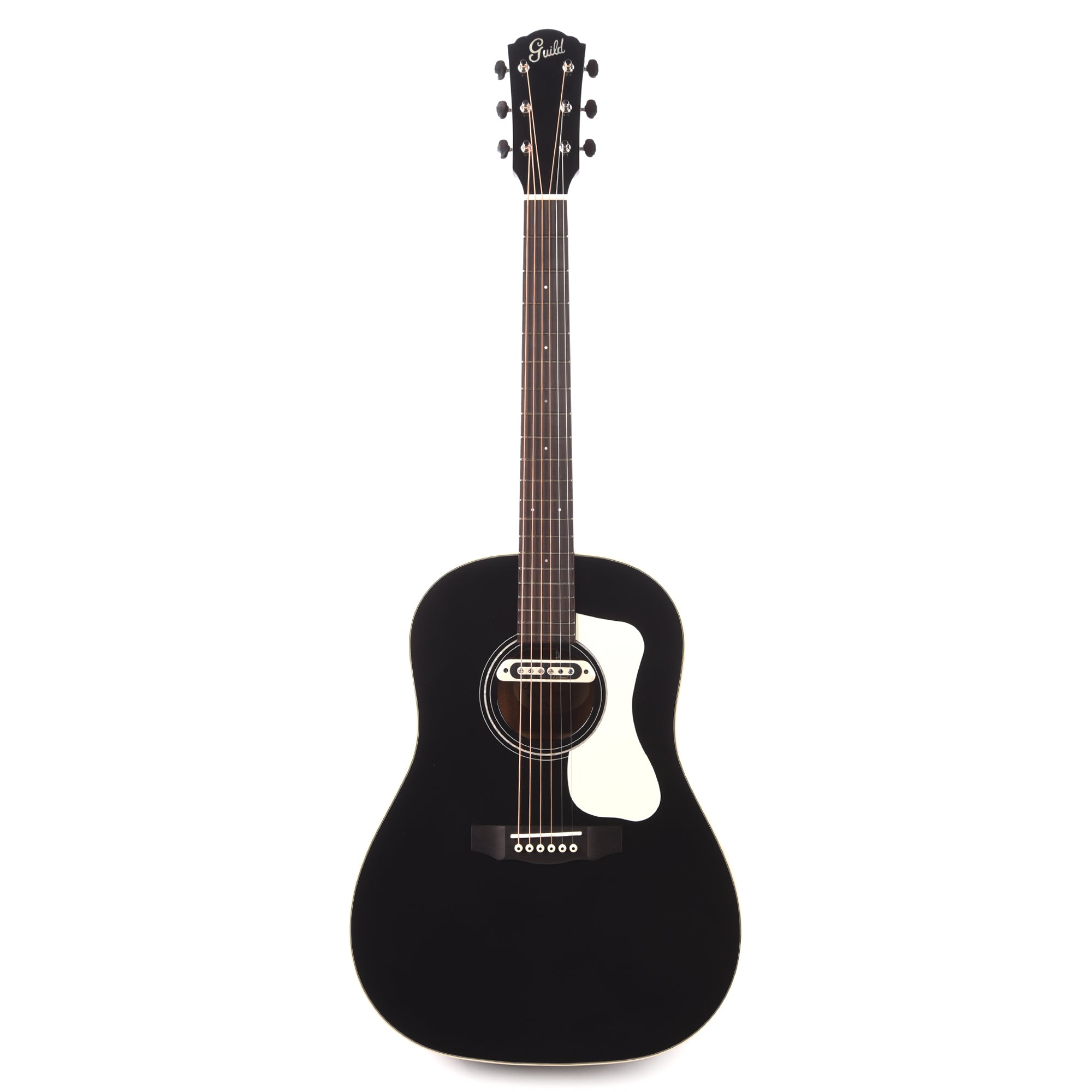 Guild DS-240E Memoir Slope Shoulder Acoustic Electric Guitar Black w/Tone Boss Pickup