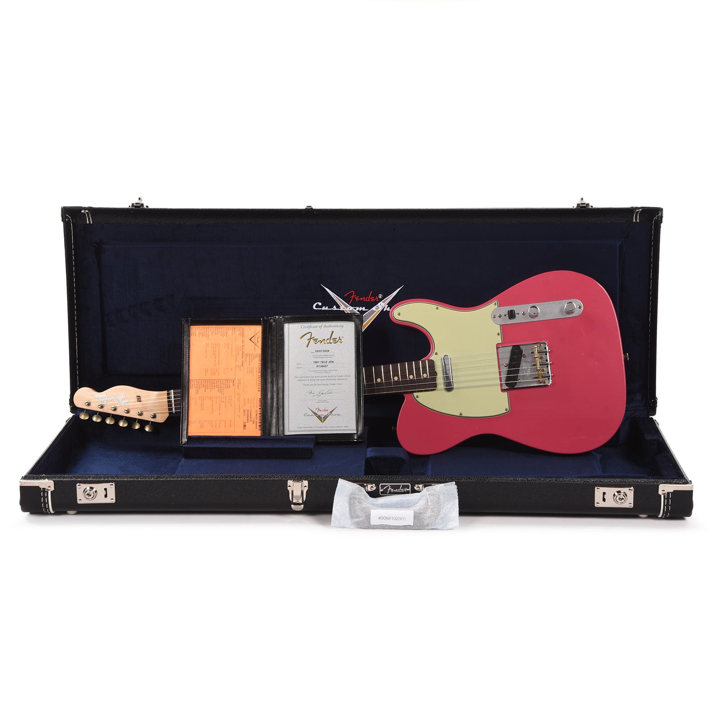 Fender Custom Shop 1961 Telecaster "Chicago Special" Journeyman Faded Dakota Red