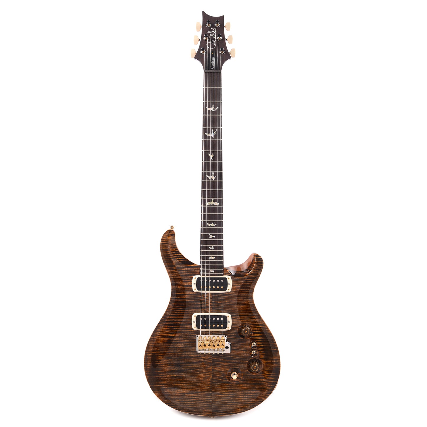 PRS Custom 24-08 10 Top Yellow Tiger