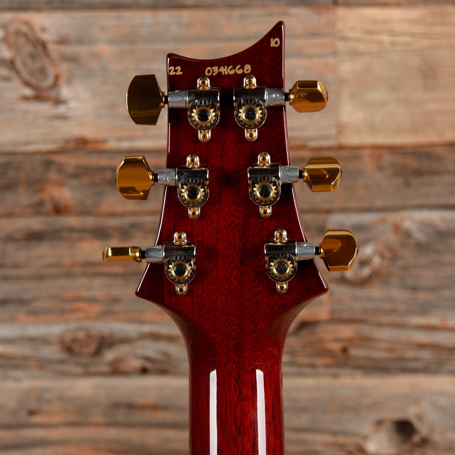 PRS Custom 24 10-Top Fire Red 2022